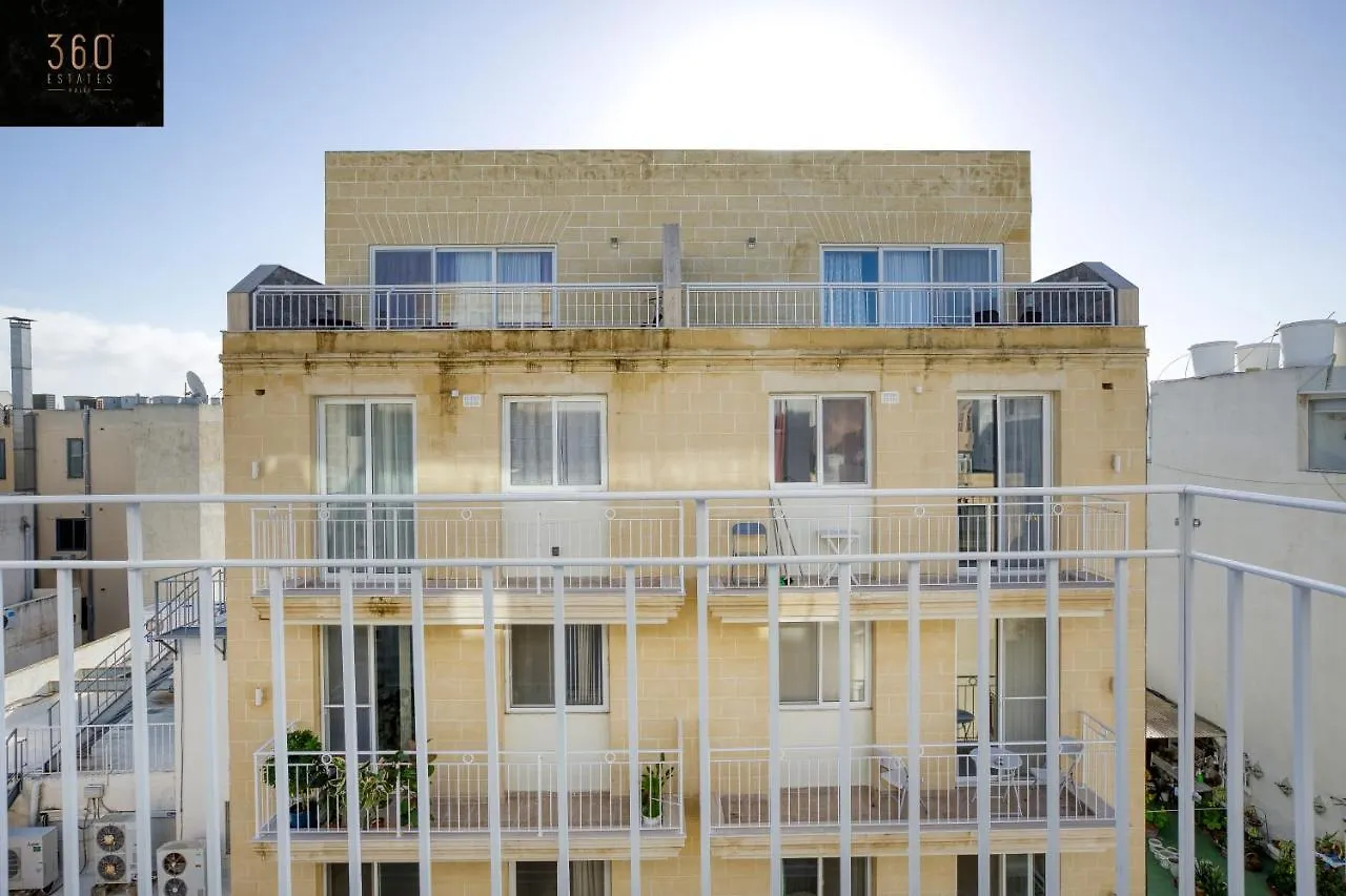 5Th Floor Brand New Apt, With Prvt Balcony & Wifi By 360 Estates Gzira Malta